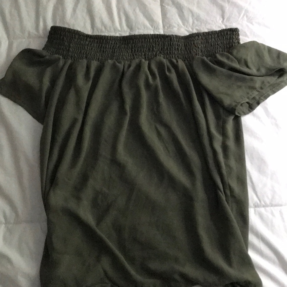 Off the shoulder shirt